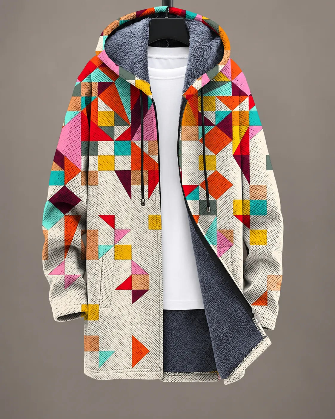 Amara Heritage Mosaic Hooded Jacket