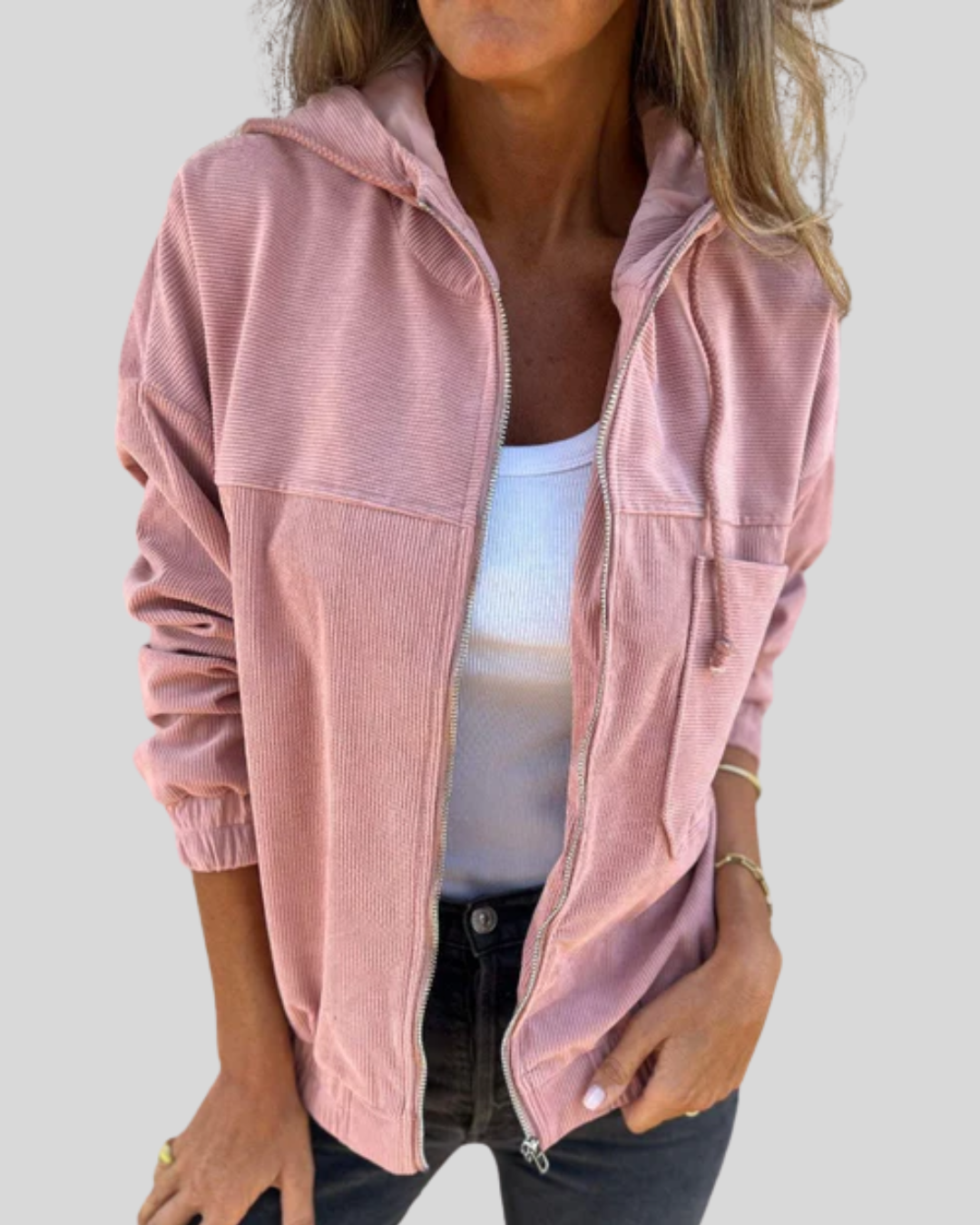 Mabel | Soft Zip-Up Vest