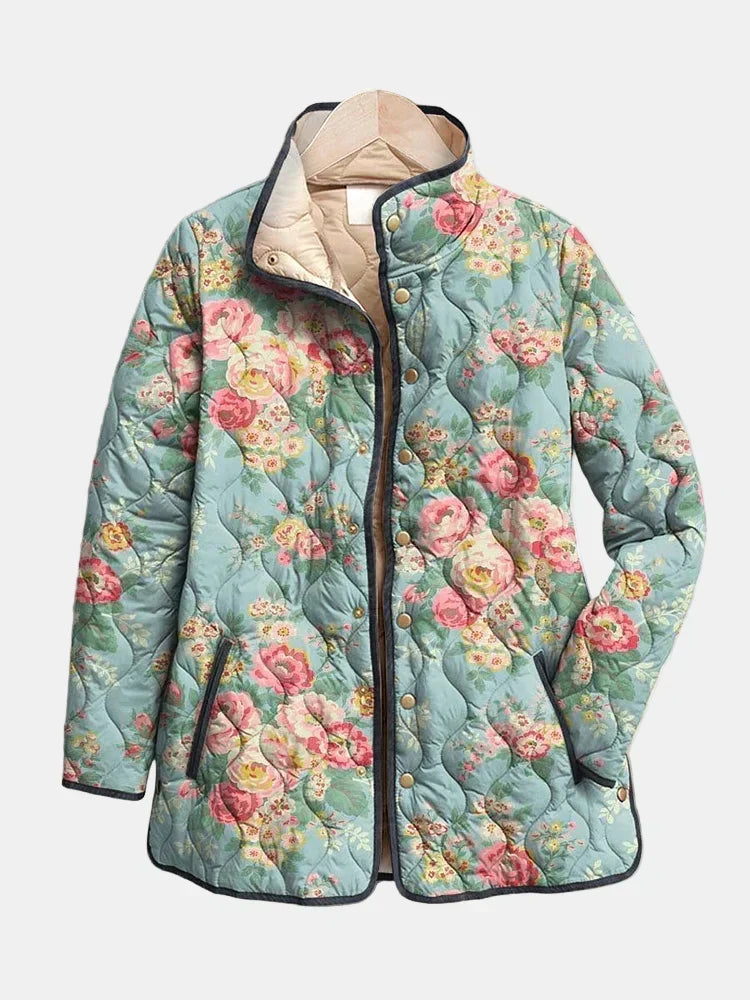 Eliza | Women's Floral Quilted Jacket