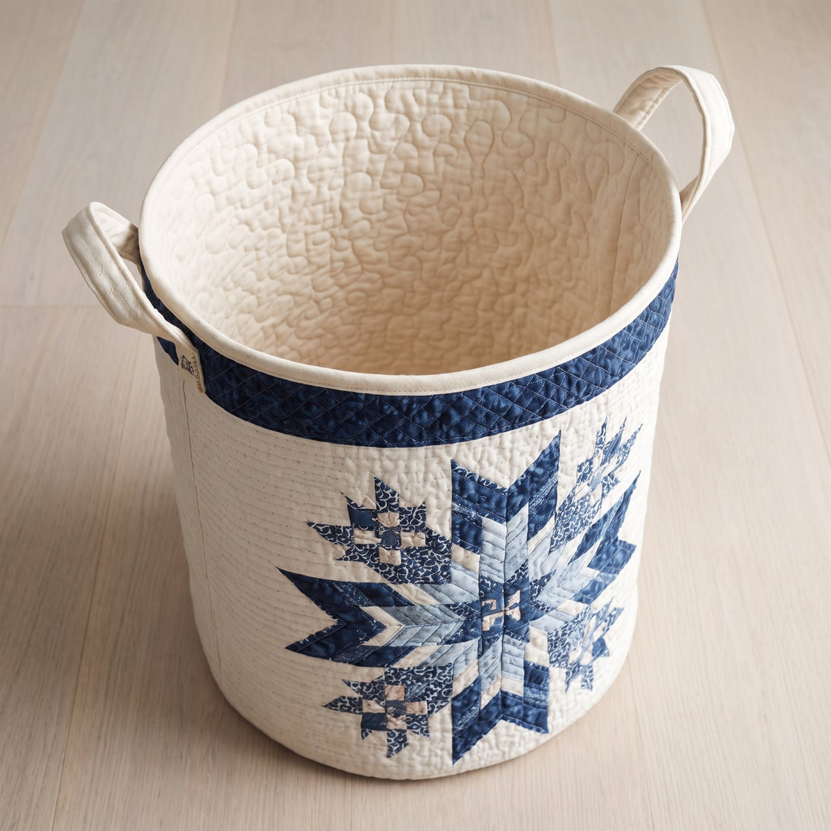 Snowflake Quilted Basket