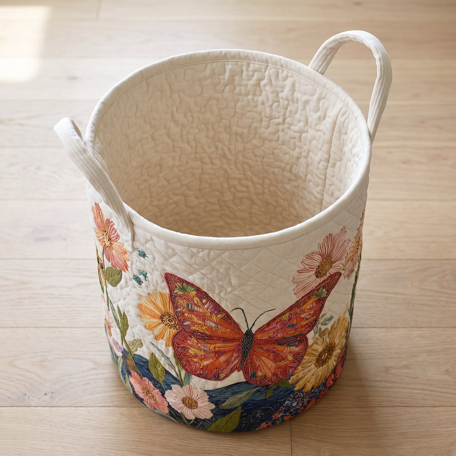 Colorful Beauty Quilted Basket