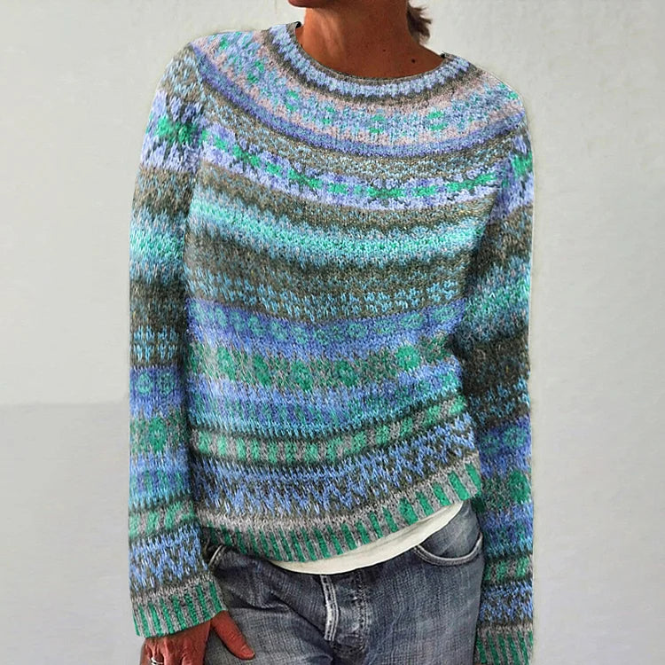Adelia | Heritage Patterned Sweater