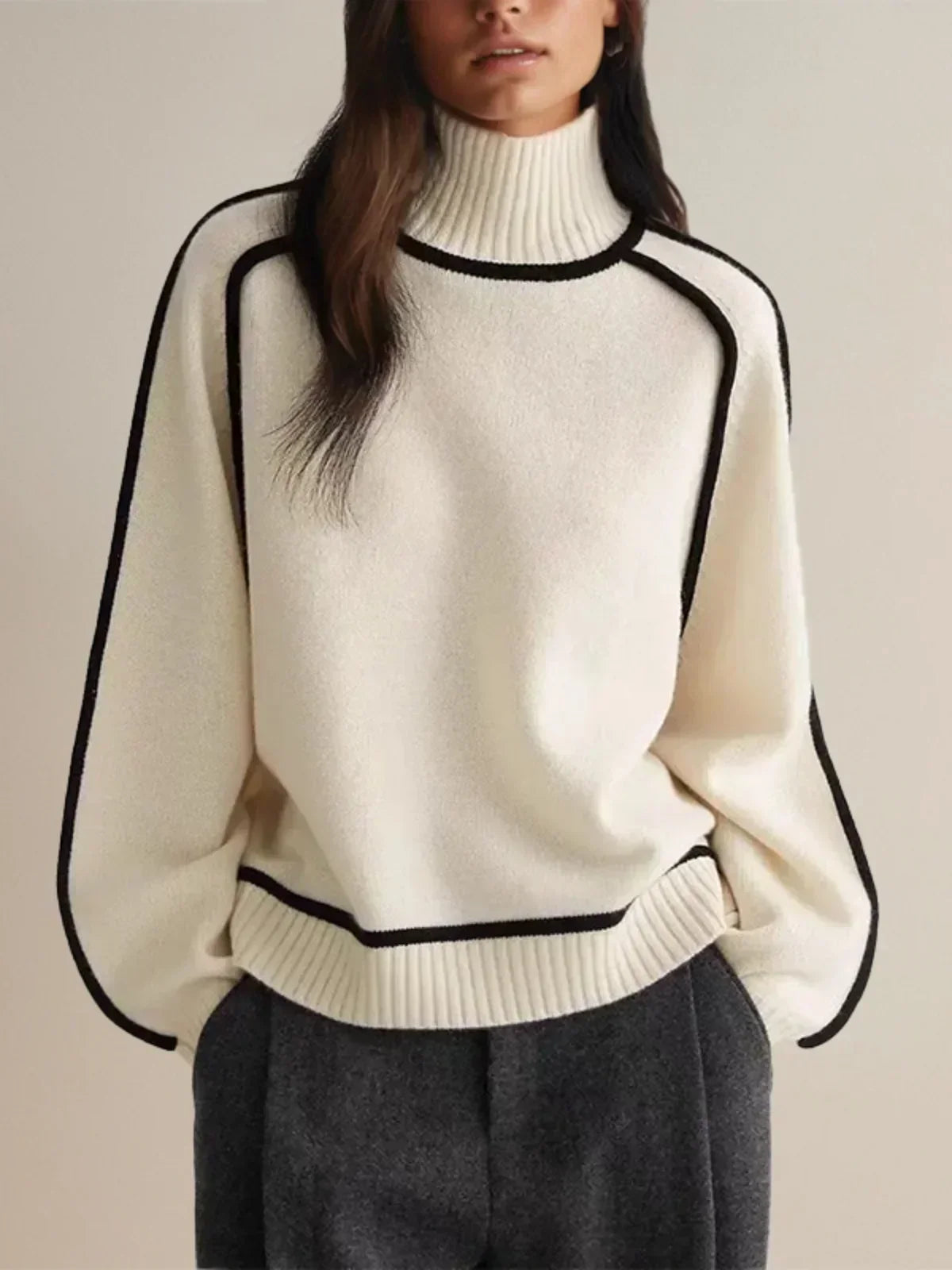 Donna | Elegant Turtleneck sweater