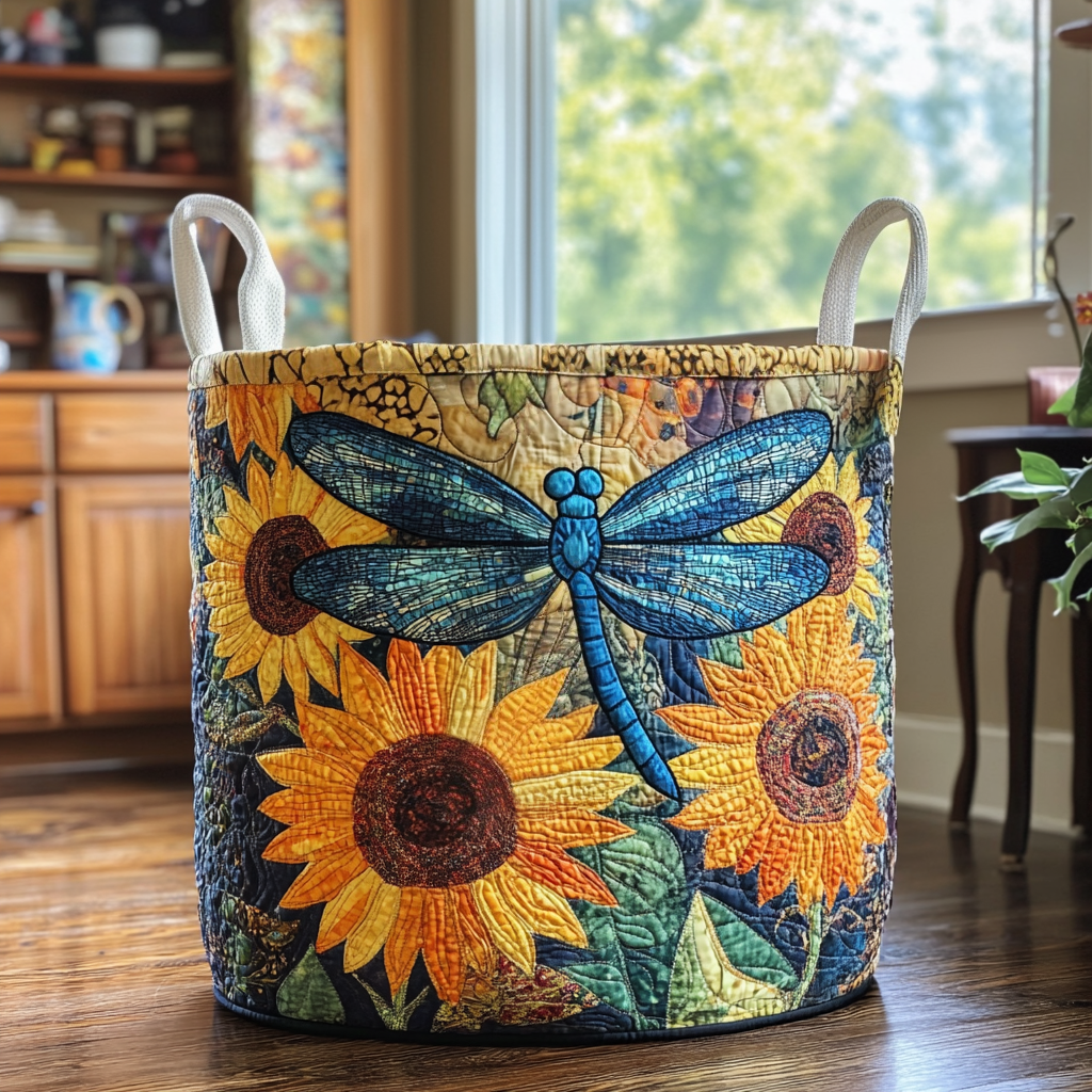 Butterfly Quilted Basket