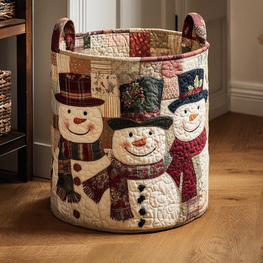 Cheerful Spirit Quilted Basket