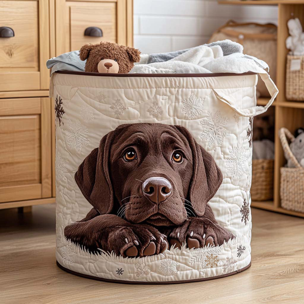 Cuddle Puppy Laundry Basket