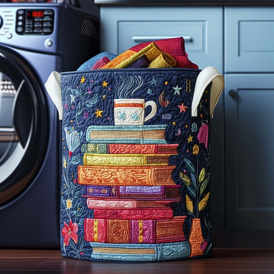 Dreamy Pages Quilted Basket