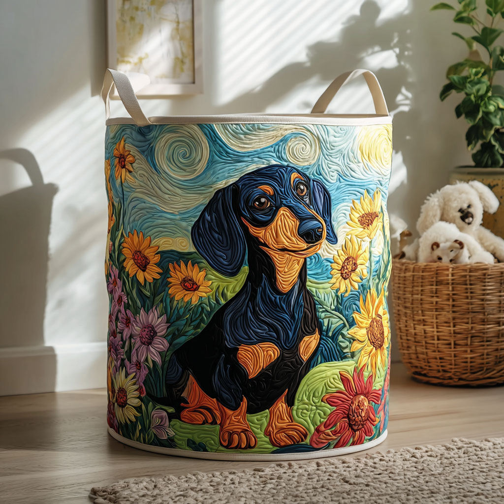 Small Paws, Big Heart Laundry Basket
