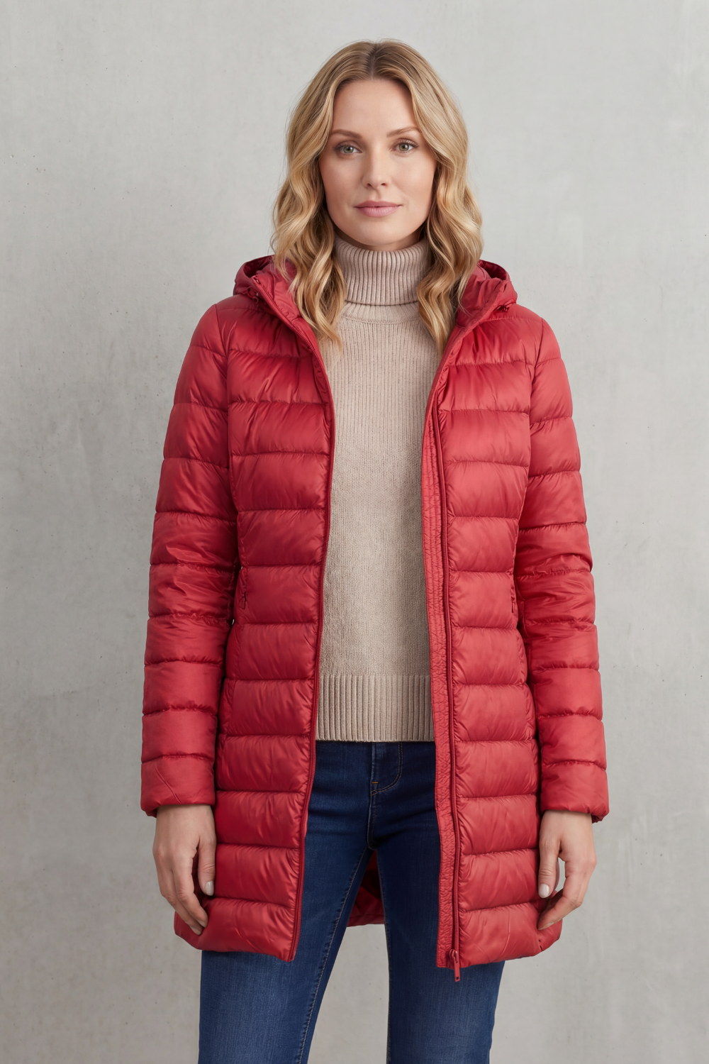 Serelune | Women's Featherlight Warmth Hooded Down Jacket