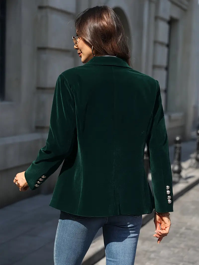 Carole | Women's Luxurious Velvet Blazer