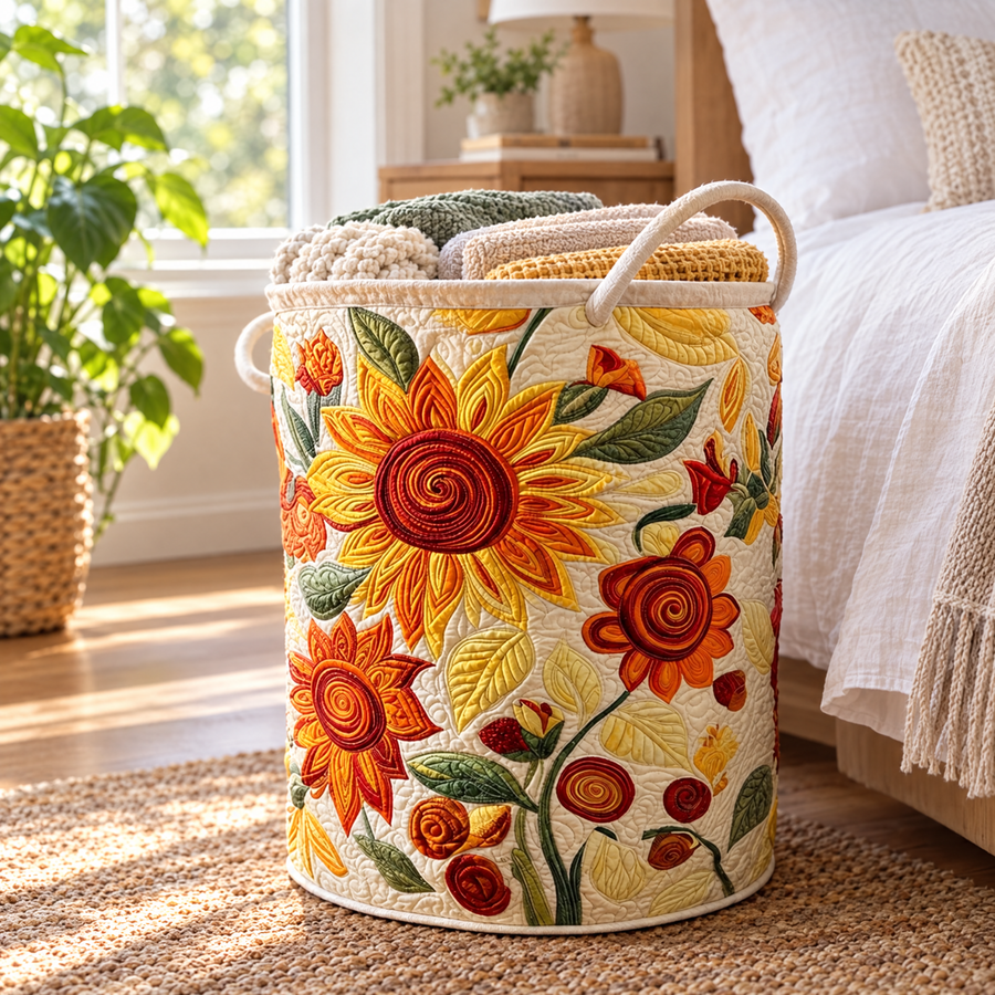 Sun Cushions Quilted Basket
