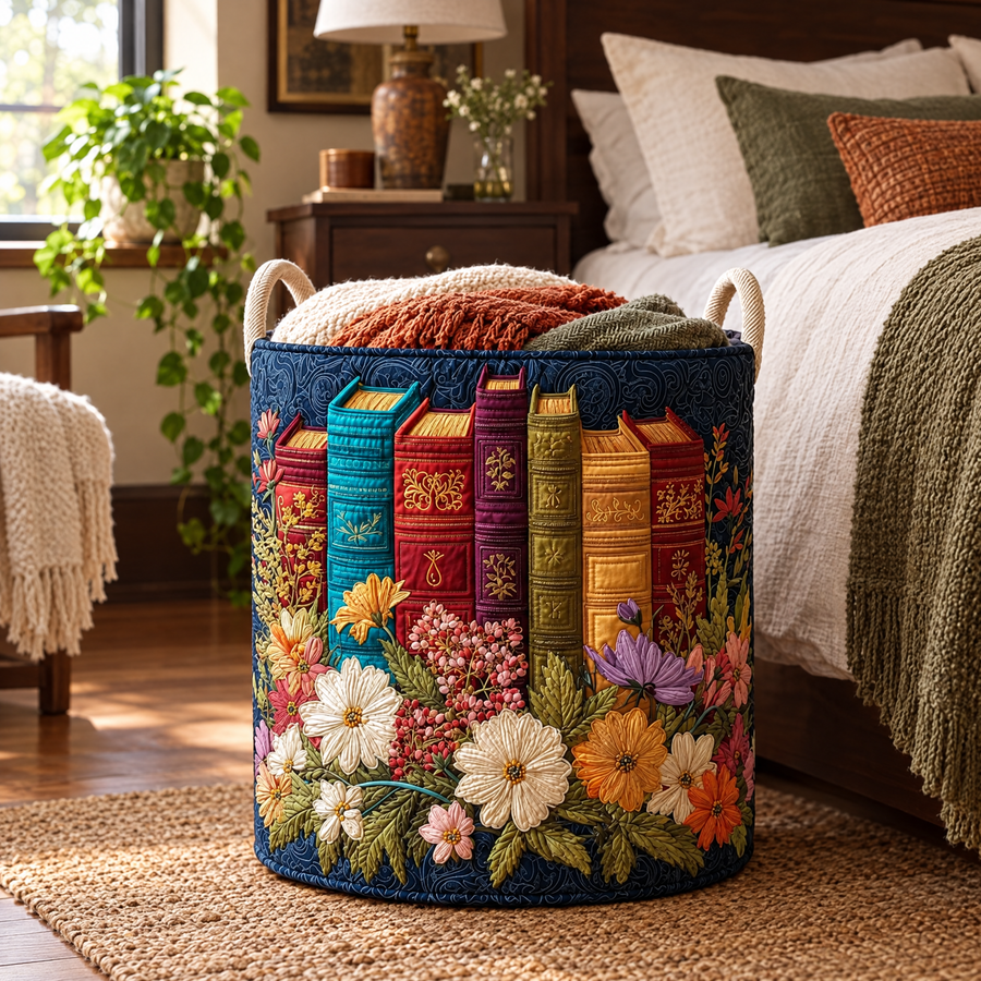 Classic Style Quilted Basket