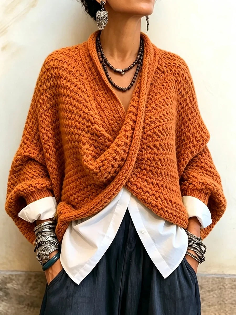 Lorelei™ Batwing Crossover Sweater
